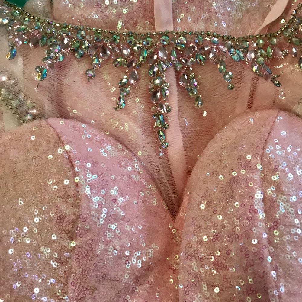 GORGEOUS TIFFANY cotton candy dress!!!